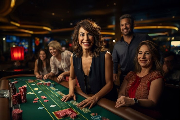 Balanced entertainment approach showing responsible usage practices for adults